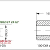 Kích thước đá lọc Danfoss