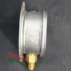 Đồng hồ áp suất 38 bar, hướng lắp đặt thẳng đứng