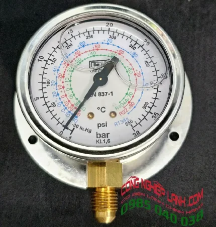 Đồng hồ áp suất cao Leitenberger VE38C