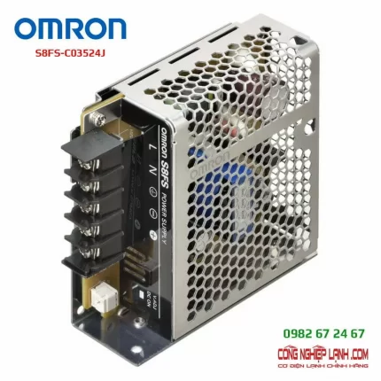 Sử dụng ổn định với bộ nguồn Omron