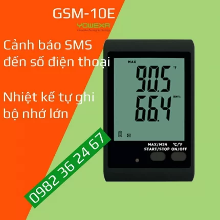 Quan sát nhiệt độ thời gian thực với LCD lớn