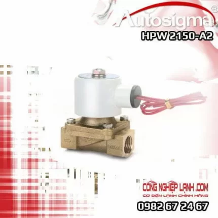 Van điện từ Autosigma 2/2: 2 cửa 2 vị trí, phi Rc 3/4"