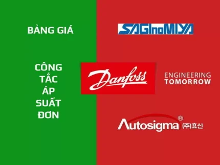 Bảng giá công tắc áp suất đơn Bảng giá công tắc áp suất đơn
