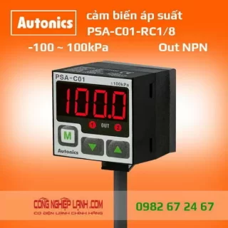 Cảm biến áp suất PSA-C01-RC1/8 - có màn hình hiển thị