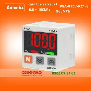 Cảm biến áp suất Autonics PSAN-01CV-RC1/8 - có màn hình hiển thị