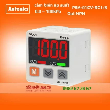 Cảm biến áp suất PSAN-01CV-RC1/8 - có màn hình hiển thị