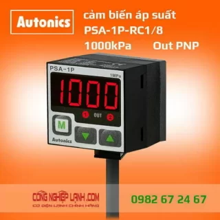 Cảm biến áp suất PSA-1P-RC1/8 - có màn hình hiển thị