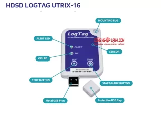 Hướng dẫn sử dụng LogTag UTRIX-16