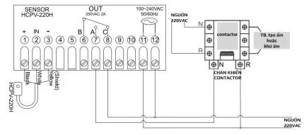 Hướng dẫn đấu nối FOX-1H chi tiết