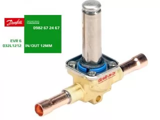 Van điện từ Danfoss EVR 6 - 032L1212 - phi 10mm - đầu hàn