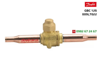 Van chặn Danfoss phi 12mm đầu hàn