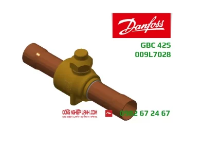 Van chặn bi Danfoss GBC - phi hàn 42mm