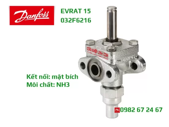 Van điện từ Danfoss EVRAT 15 - 032F6216