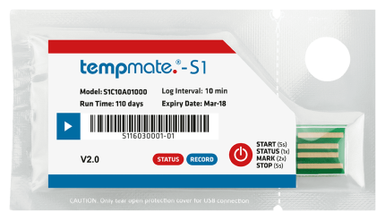Nhiệt kế tự ghi Tempmate-S1V2