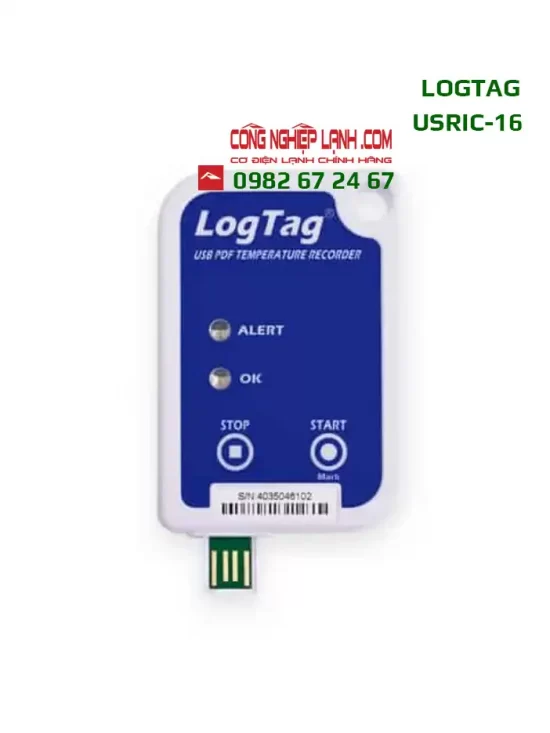 Nhiệt kế tự ghi LogTag USRIC-16