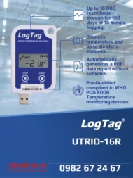 Nhiệt kế tự ghi LogTag UTRID-16R