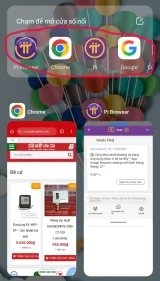 Chọn một app trong danh sách