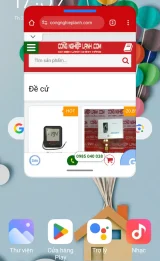 Mở ứng dụng Chrome trong cửa sổ nổi thành công