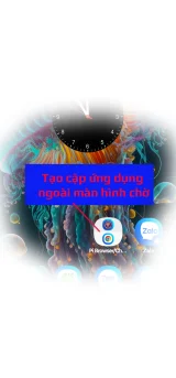 Tạo biểu tượng cặp ứng dụng ra màn hình chờ