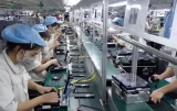 Máy vi tính, sản phẩm điện tử và linh kiện đang vững vàng ngôi vị số 1 về xuất khẩu. Ảnh: Internet.