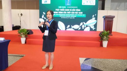 Bà Trần Đào Hồng Ngọc – Giám đốc kinh doanh, Công ty CP Việt Nam Food (VNF)