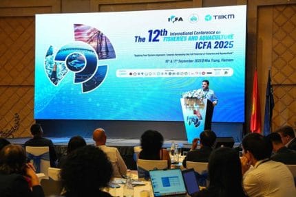 Hội thảo quốc tế về nghề cá và nuôi trồng thủy sản (ICFA) có nội dung hướng tới việc khai thác toàn diện tiềm năng nghề cá và nuôi trồng thủy sản. Ảnh: Đại học Nha Trang