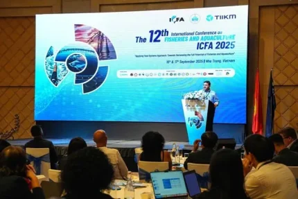 Hội thảo quốc tế về nghề cá và nuôi trồng thủy sản (ICFA) có nội dung hướng tới việc khai thác toàn diện tiềm năng nghề cá và nuôi trồng thủy sản. Ảnh: Đại học Nha Trang