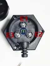 Vị trí 3 tiếp điểm E1, E2, E3