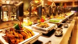 Một quầy buffet ở Mỹ. Ảnh: The Atlantic