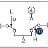 Sơ đồ công tắc SAGINOMIYA DNS-D306X