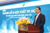 TP.HCM chiếm 50% kim ngạch xuất khẩu gỗ cả nước 6 Chủ tịch UBND TP.HCM đề nghị phát huy vai trò "ba nhà" để biến TP.HCM trở thành Trung tâm đồ gỗ toàn cầu.