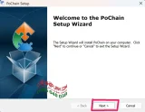 Click "Next" tại màn hình Wizard