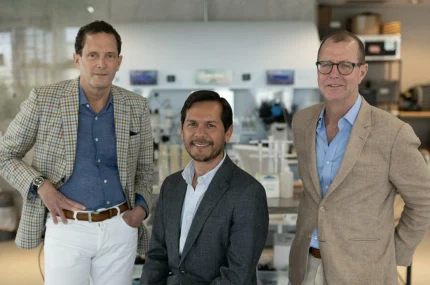 Các nhà sáng lập startup Conceivable Life Science (từ trái sang phải): Joshua Abram, Alejandro Chavez-Badiola, Alan Murray. Ảnh: Conceivable Life Science