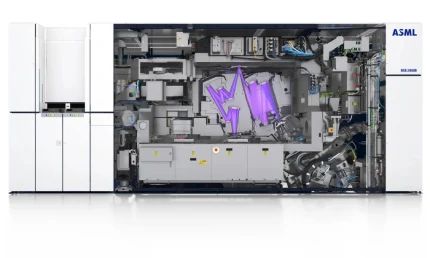 Máy quang khắc EUV của ASML đóng vai trò quan trọng trong quá trình sản xuất chip tiên tiến nhất thế giới. Ảnh: ASML