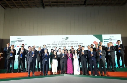 Ra mắt ban chấp hành Hội Mỹ nghệ và Chế biến gỗ TP.HCM (nhiệm kỳ 2025-2028) - Ảnh: H.A