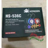 Hongsen HS-536C - đồng hồ nạp gas đôi - R22/R134A/R404AR407C