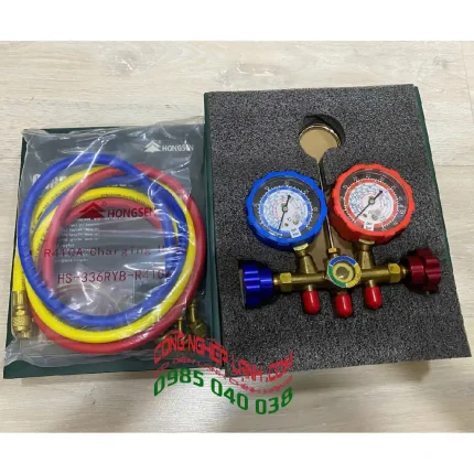 Đồng hồ sạc gas Hongsen HS-536G R410A