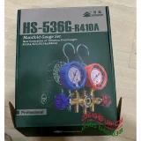 Hongsen HS-536G R410A - đồng hồ nạp gas đôi