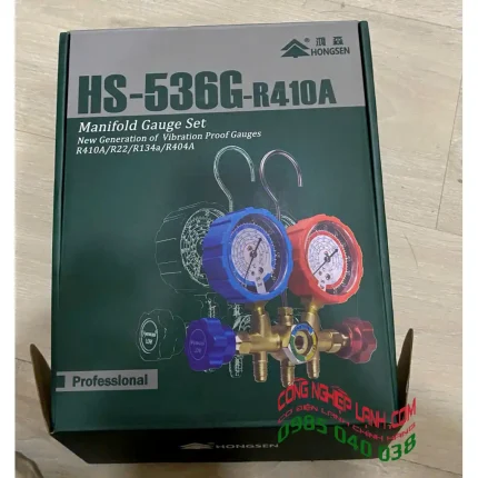 Đồng hồ sạc gas Hongsen HS-536G R410A