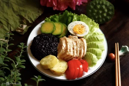 Bữa sáng với nhiều chất dinh dưỡng tốt cho sức khỏe. Ảnh: BùI Thủy