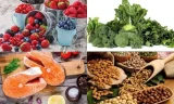 Thực phẩm hàng đầu hỗ trợ giúp tăng tuổi thọ. Ảnh: AI