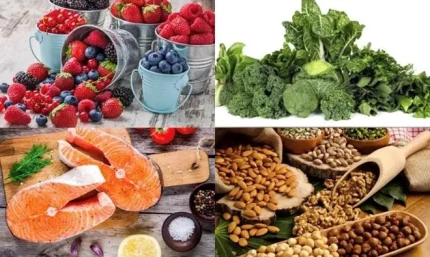 Thực phẩm hàng đầu hỗ trợ giúp tăng tuổi thọ. Ảnh: AI