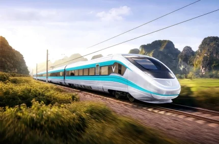 Vinspeed tham gia đầu tư tuyến đường sắt tốc độ cao Bến Thành - Cần Giờ và Hà Nội - Quảng Ninh. Ảnh: Vingroup