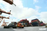 Kim ngạch thương mại VN hướng đến cột mốc 1.200 tỉ USD Ảnh: Đào Ngọc Thạch