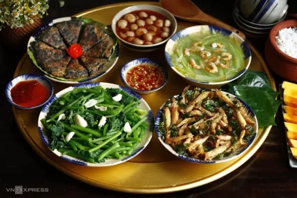 Minh họa bữa cơm gia đình. Ảnh: Bùi Thủy