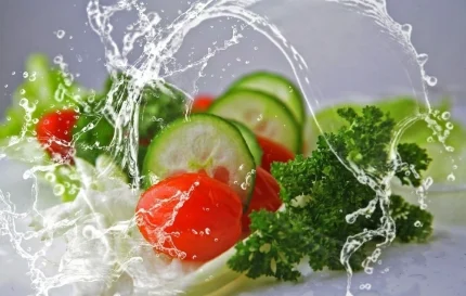 Nên ưu tiên ăn trái cây và rau xanh với lượng phù hợp để giữ cho lá gan được khỏe mạnh. (Nguồn: Báo SK&ĐS)